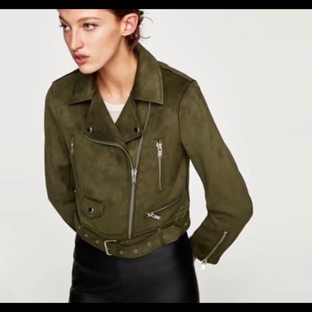 Zara Motorcycle Style Jacket - image 1